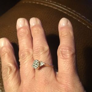 Absolutely gorgeous .52 diamond oval 14k